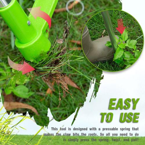 Stand Up Weed Puller-grab the roots and it doesn't grow back