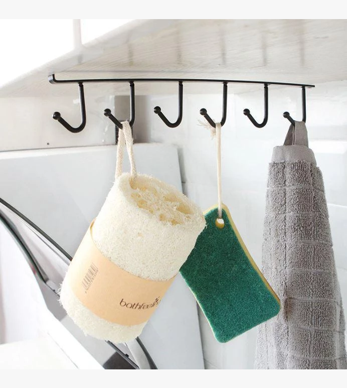 US 16.99 Hanger Rack (6 Hooks)