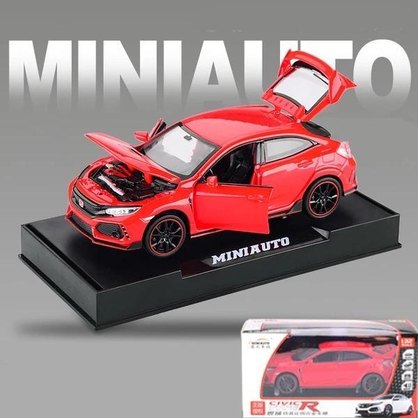 High-Quality Alloy Model Cars With Openable Doors, Light And Sound