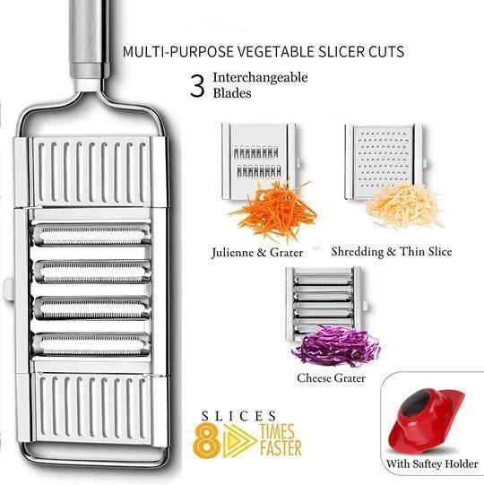 Multi-Purpose Vegetable Slicer Cuts