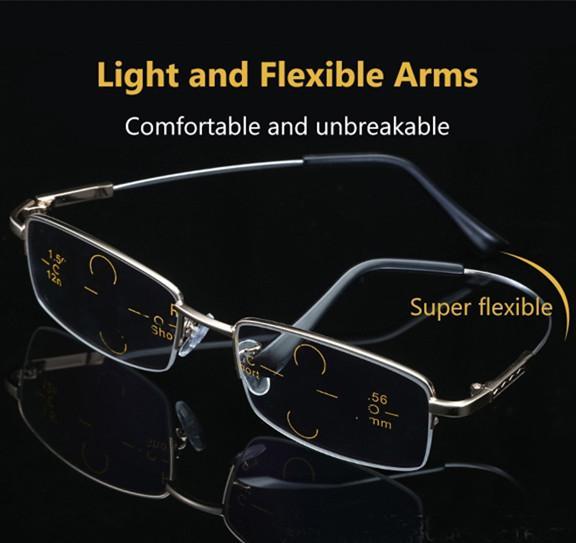 Anti-Blue Ray Progressive Multi-Focus Glasses