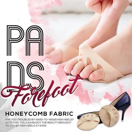 Honeycomb Fabric Forefoot Pads (2 Pairs)