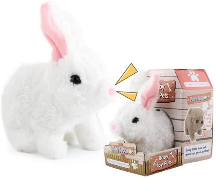 Easter Bunny🐰 Educational interactive toys can walk and talk