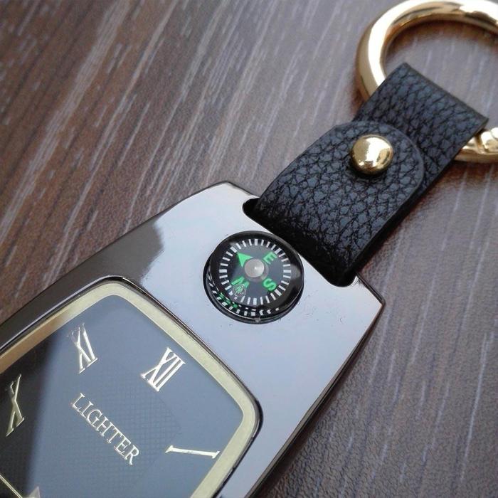 Watch Lighter With Torch, Compass & Keychain