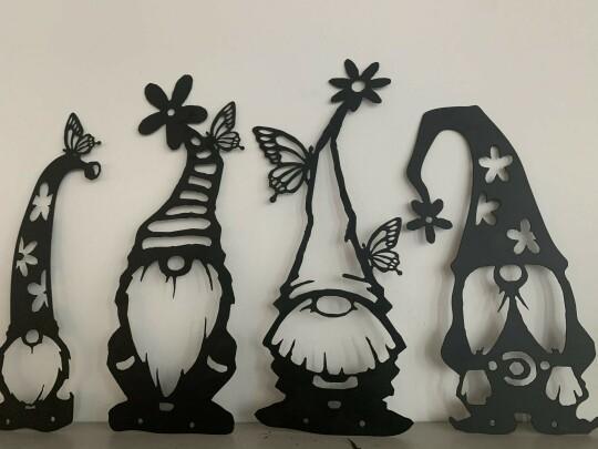 🌸Spring Decor💐-Steel Branch Gnomes Decoration