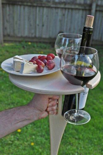 🔥Outdoor Portable Wine Table