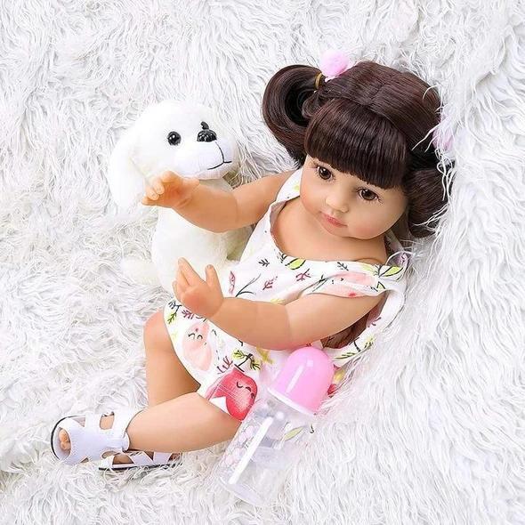 Lovely Toddlers 22 Inch Lifelike Silicone Full Body Doll