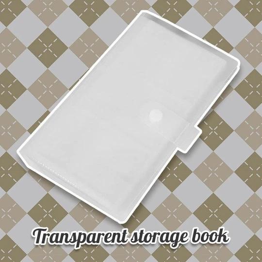Transparent Jewelry Storage Book