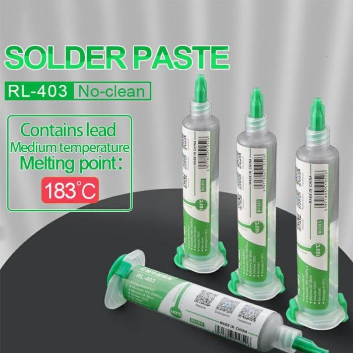 35g BGA Syringe Solder Paste Contains Lead Sn63/Pb37 Melting Point 183℃