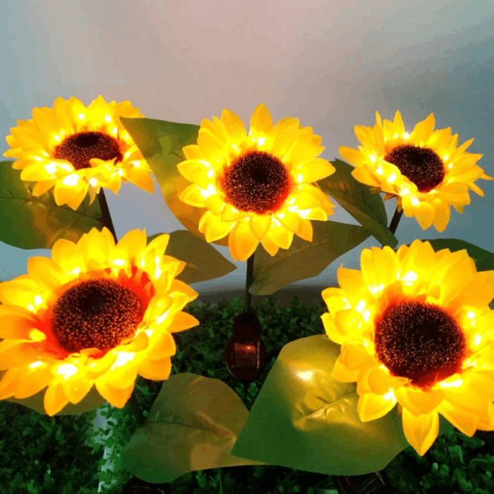 Sunflower Solar Light
