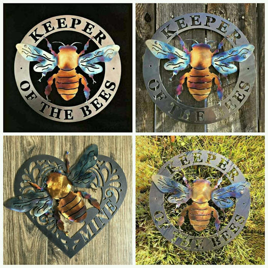 🐝Keeper of the Bees Metal Art