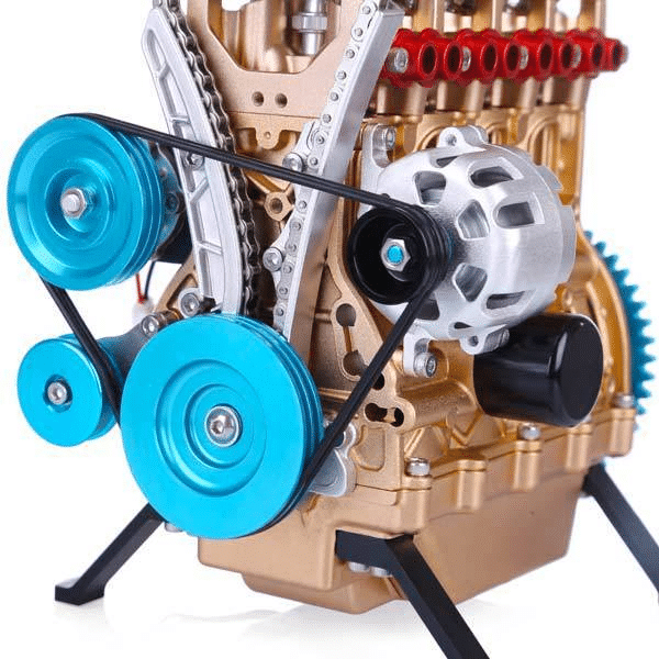 4 Cylinder Car Engine Kit Model