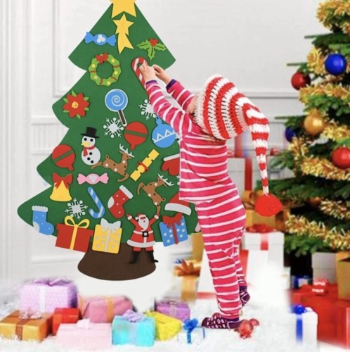Best Gift For Children-DIY felt christmas tree
