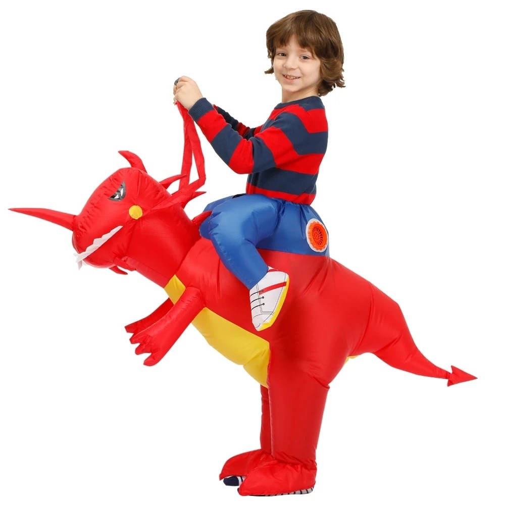 Inflatable Dinosaur Costume For Kids