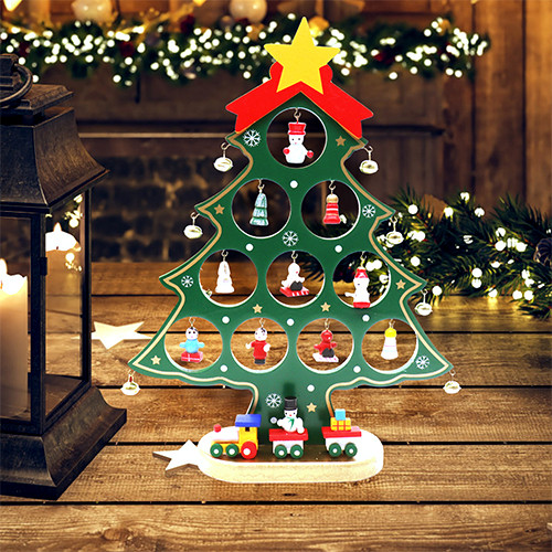 Wooden Mini Christmas Tree