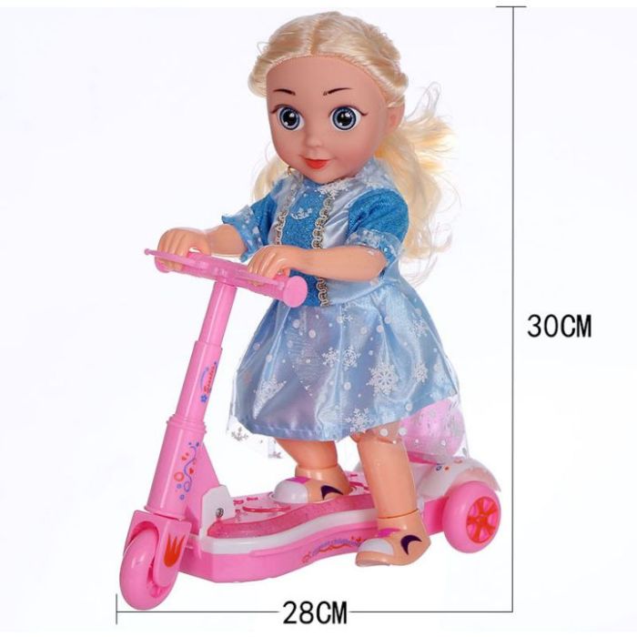 Toys For Girl, Remote Control Universal Scooter Doll