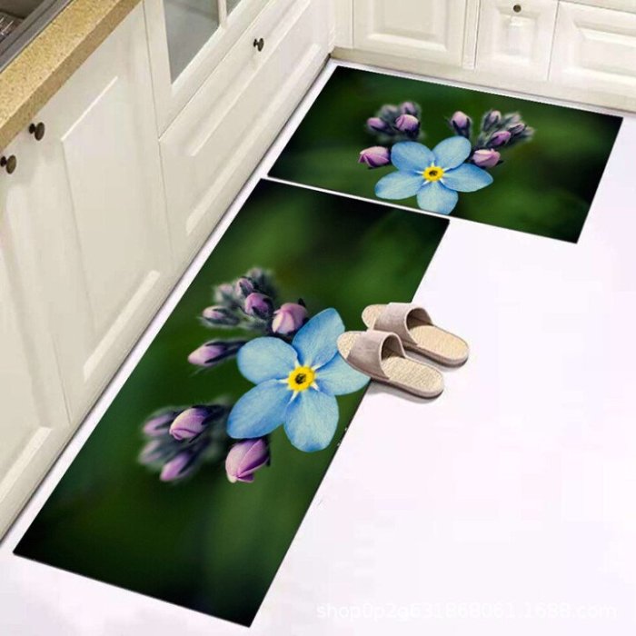 🎁Christmas Promotion🎄-2021 latest  Kitchen Printed Non-Slip Carpet