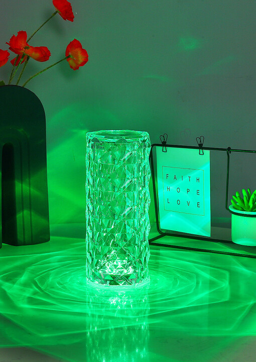 multicolor Adjustable Diamond Table Lamp - Perfect Home crystal lamp 🌟🌟
