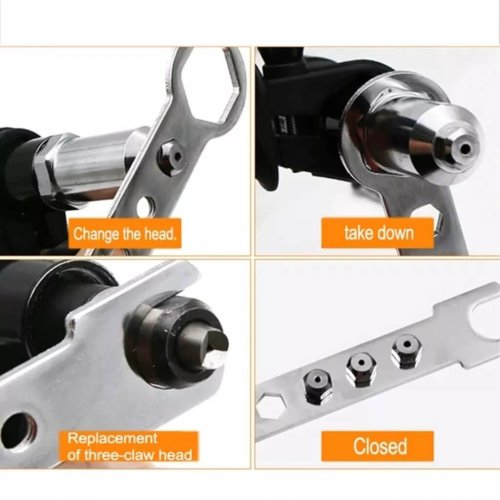 Professional Rivet Gun Adapter Kit