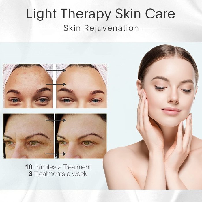 7 LED Photon Therapy For Skin Rejuvenation