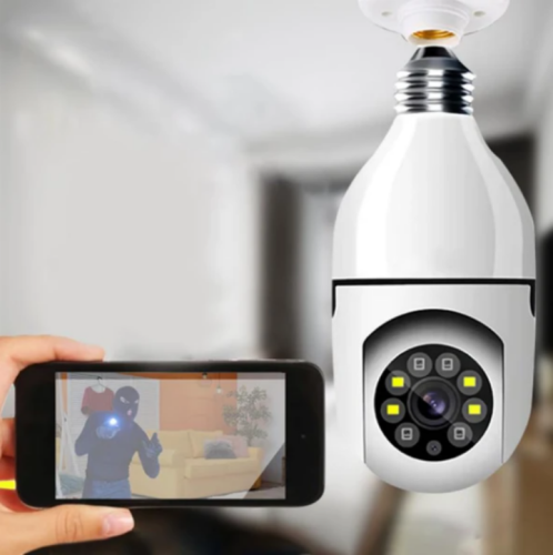 🔥Last Day Promotion🔥-Wireless Wifi Light Bulb Camera Security Camera