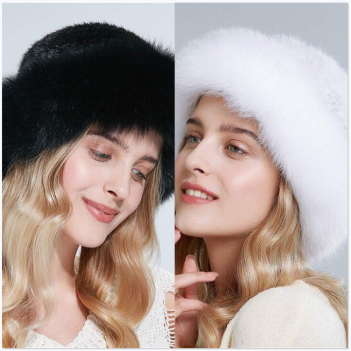 🔥WINTER SALE 🔥 50% off💕Faux Fox Fur Braided Warm Thick Hat🔥Unique & Warm