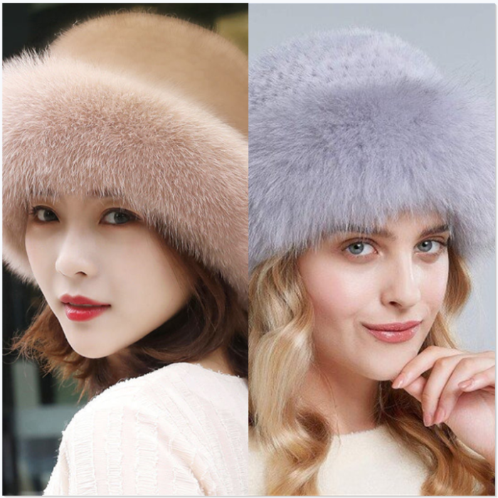 🔥WINTER SALE 🔥 50% off💕Faux Fox Fur Braided Warm Thick Hat🔥Unique & Warm