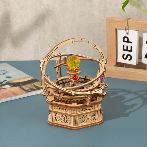 ROKR Starry Night Mechanical Music Box 3D Wooden Puzzle AMK51