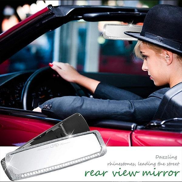 Blingholic Car Rearview Mirror