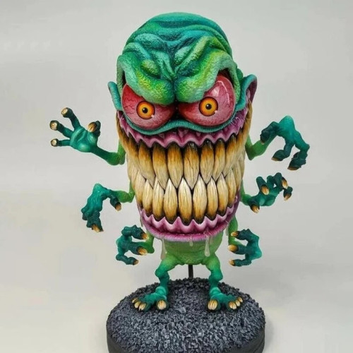 Angry Big Mouth Monster -Spooky Halloween Monster