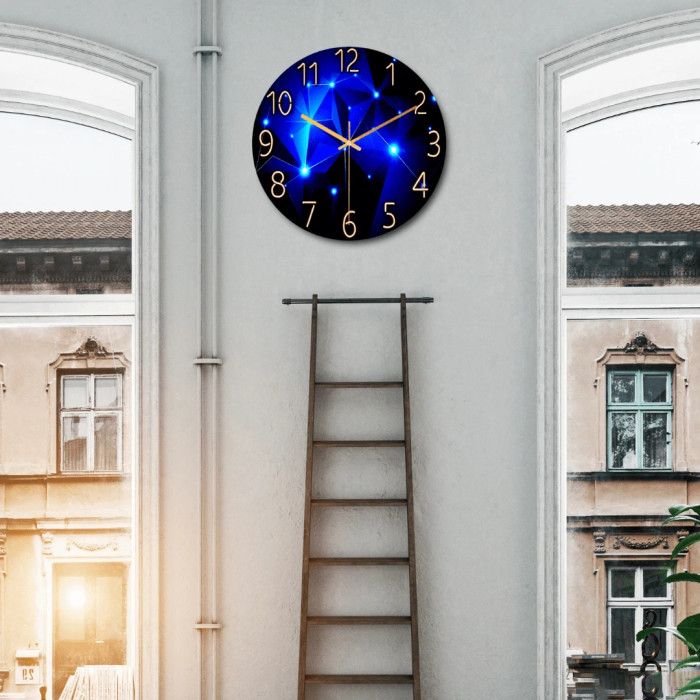 Modern Visions Geometric Wall Clock