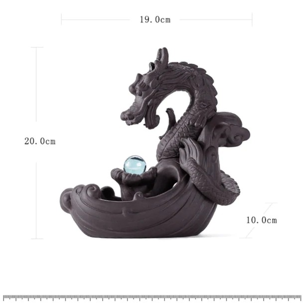 Ultimate Ceramic Dragon Backflow Incense Burner