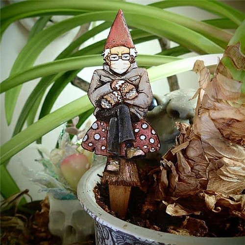 Bernie Garden Gnome Plant/Garden Stake