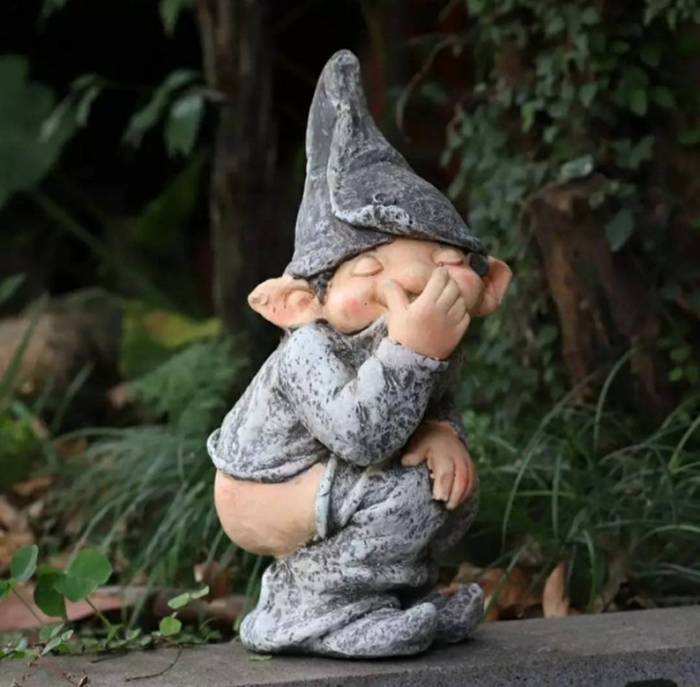 Small Funny Garden Gnome