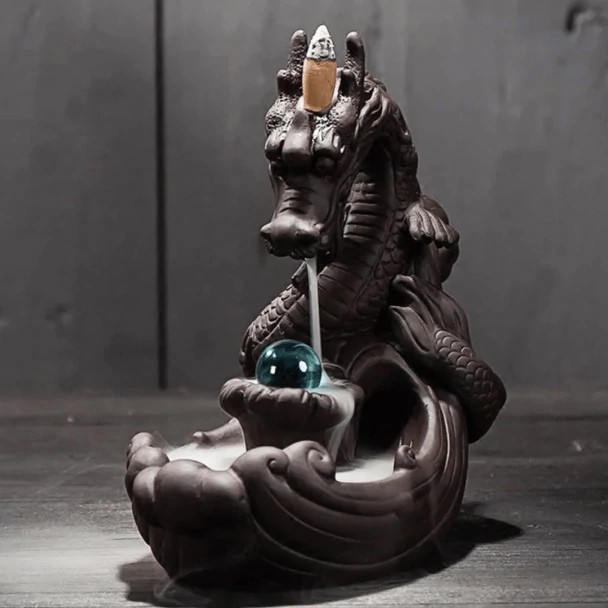 Ultimate Ceramic Dragon Backflow Incense Burner