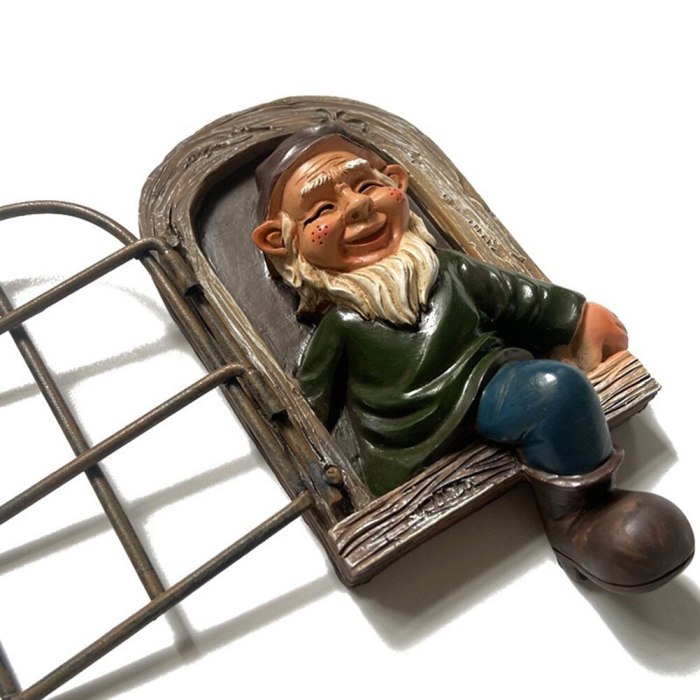 Old Man Fairy Statue Ornaments