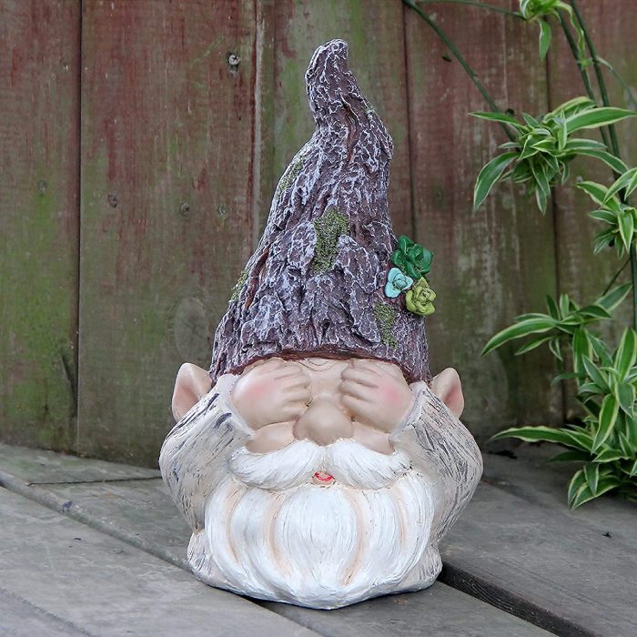 Hear no Evil See no Evil Speak no Evil gnome Garden Decor
