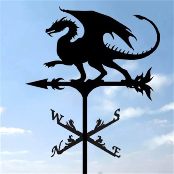 Witch Metal Weathervane