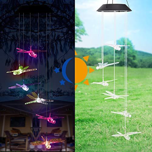 Solar-Powered Dragonfly Lights