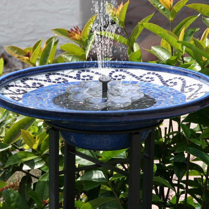 Solar Fountain Water Pump for Bird Bath