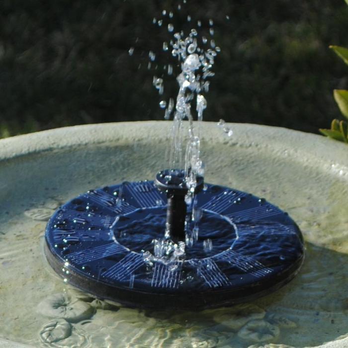 Solar Fountain Water Pump for Bird Bath