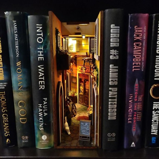 AlleyWorld Bookshelf Insert Box