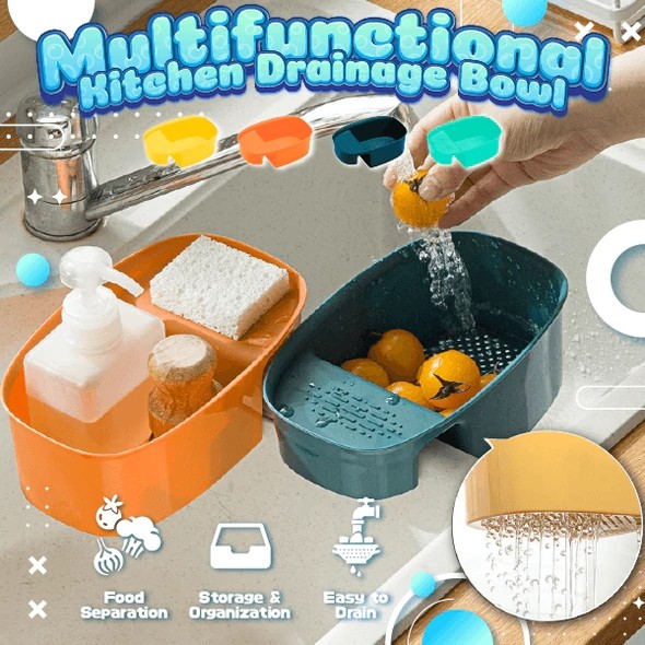 Multifunctional Kitchen Drainage Bowl