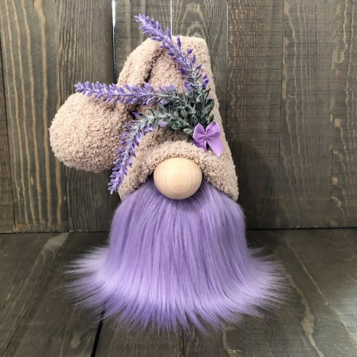 Lavender Gnome, Spring Gnome