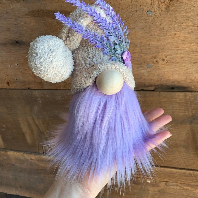 Lavender Gnome, Spring Gnome