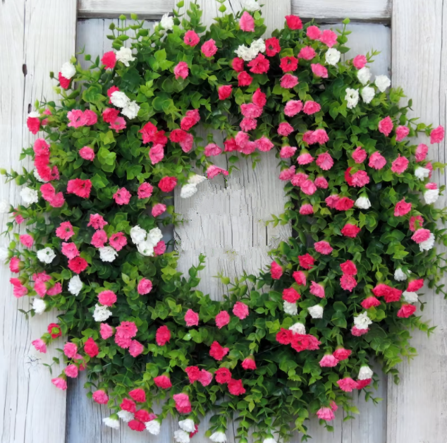 💐🎉Farmhouse Colorful Cottage Wreath(🎁Spring Hot Sale🎁)