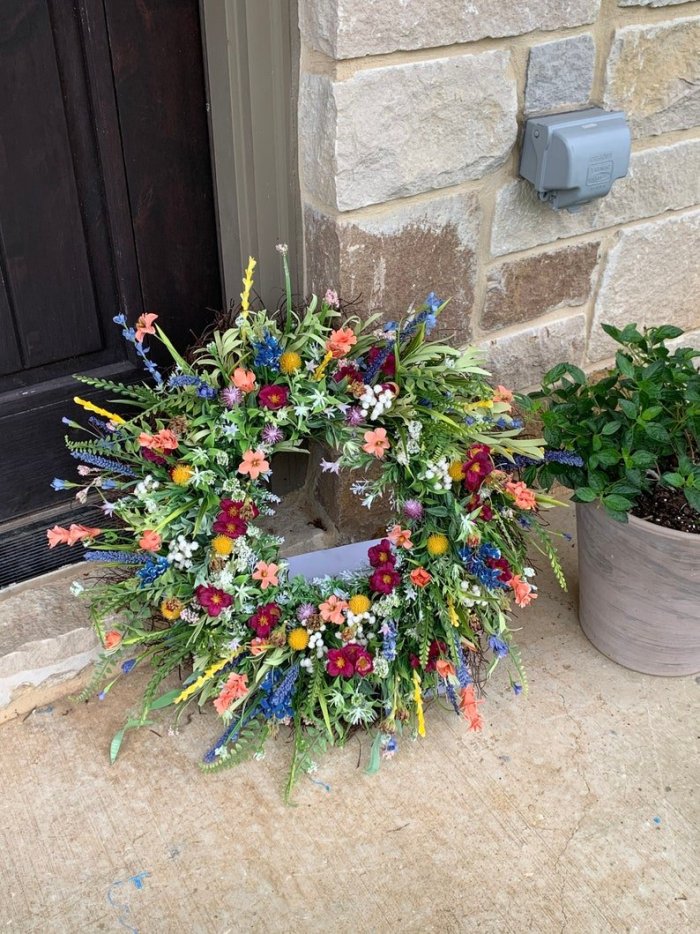 [🔥Last Day 50%OFF💐]Texas Wildflower wreath