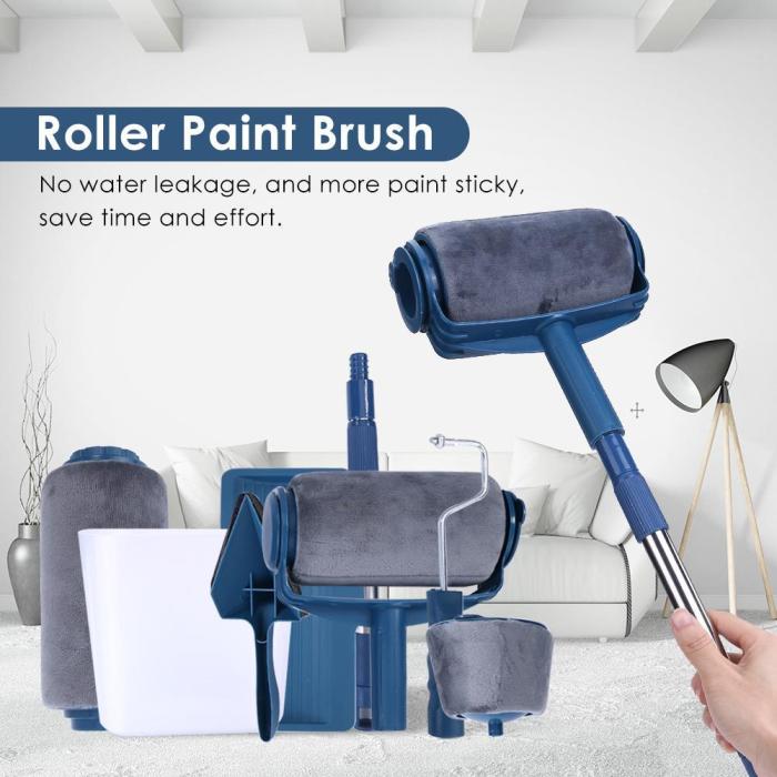 (Gift For Father) Paint Roller Brush Painting Handle Tool