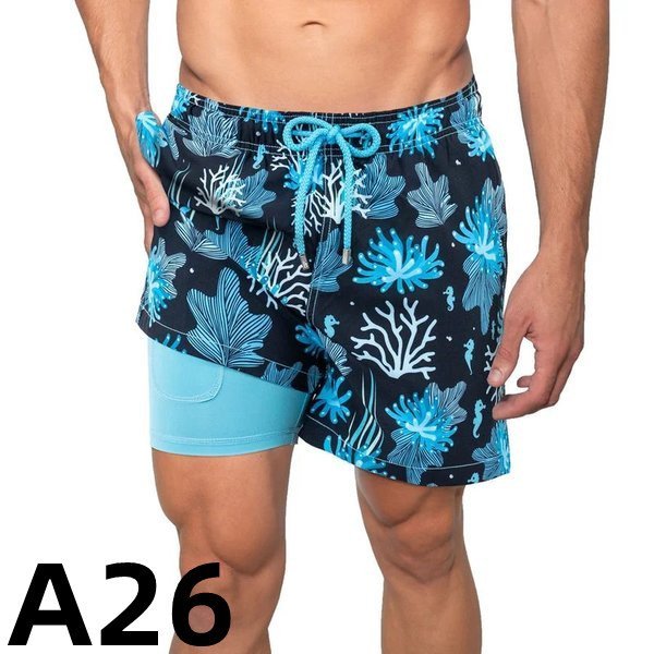 🔥Father's Day Hot Sale-70% OFF🔥 Double-layer beach pants