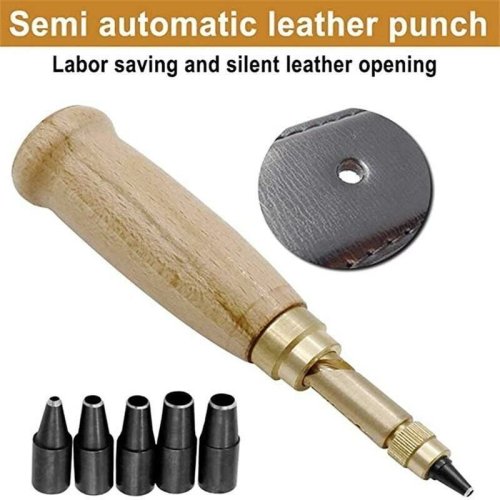 DIY Leather Punch Rotary Punch💥